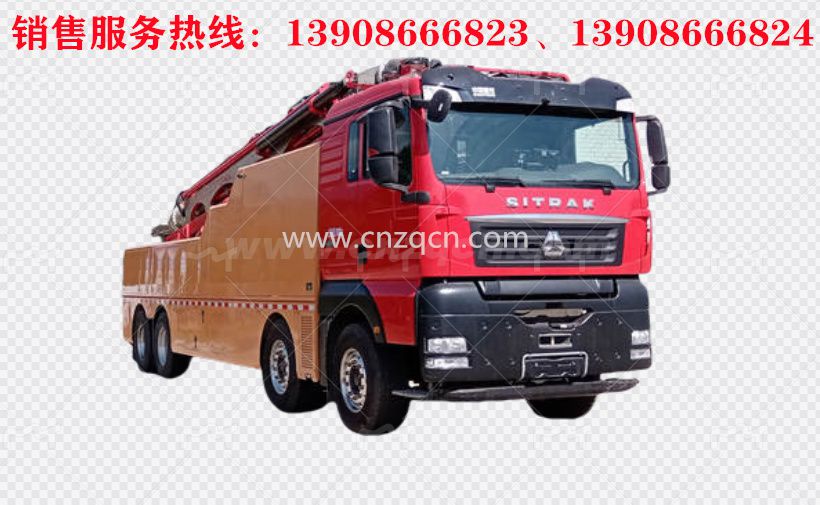 重汽汕德卡前四后八遠(yuǎn)程供排水搶險(xiǎn)車