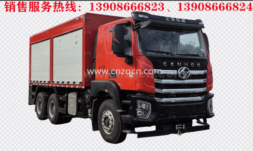 上汽紅巖后雙橋大流量排水搶險(xiǎn)車