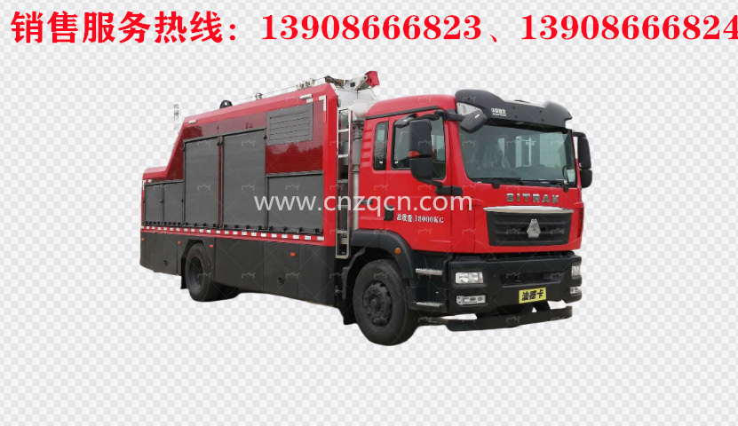 重汽汕德卡單橋大流量排水搶險(xiǎn)車