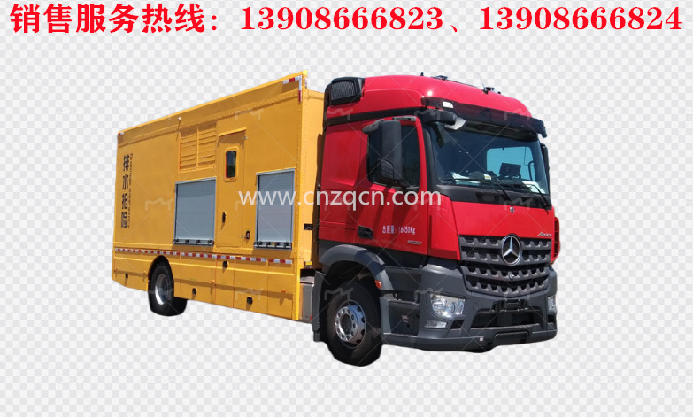 奔馳Arocs單橋大流量排水搶險(xiǎn)車