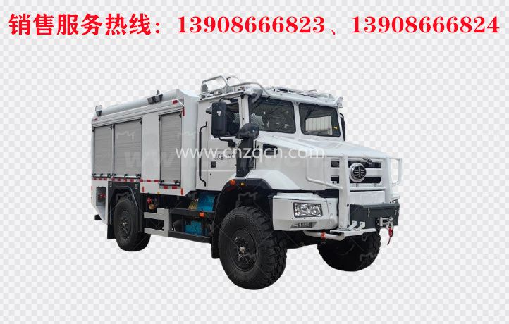 解放四驅(qū)越野大流量排水搶險(xiǎn)車