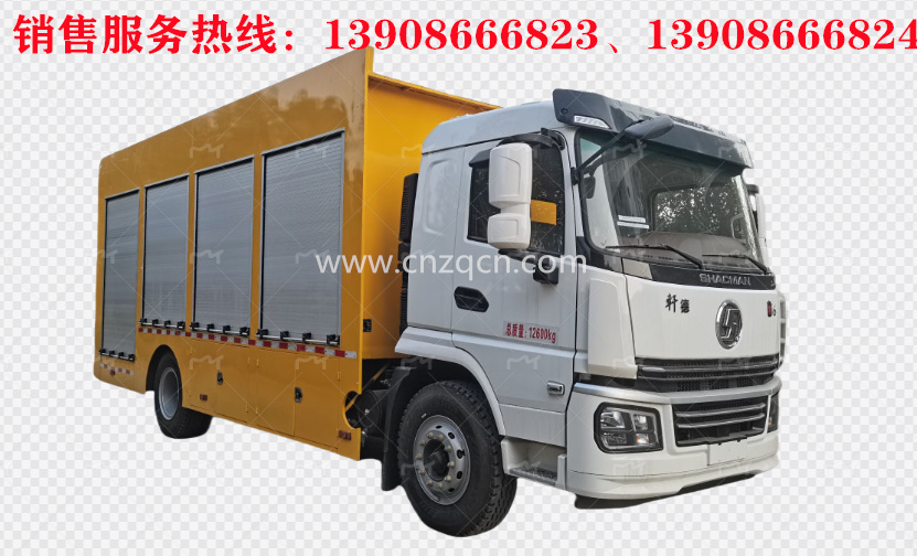 陜汽軒德翼6單橋大流量排水搶險(xiǎn)車