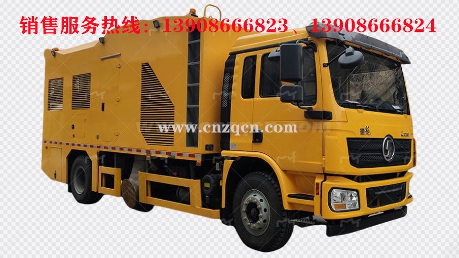 陜汽德龍L3000單橋航空渦扇吹雪車(chē)